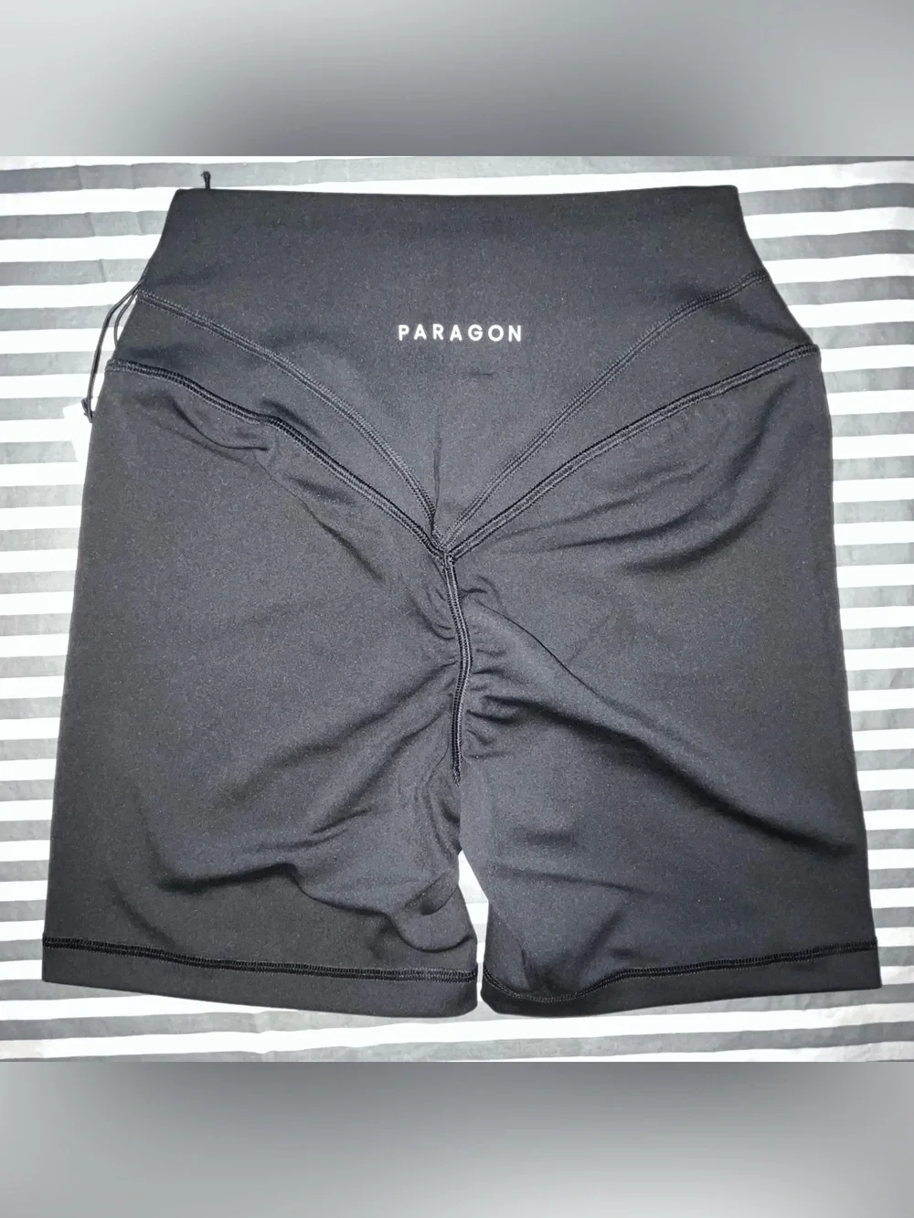 Paragon Reluna Icon Sculptseam Plus Short 5” + Max Out Brami Halter Top Blk S